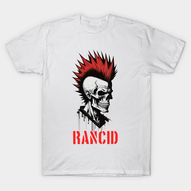 Rancid Punk T-Shirt by DeathAnarchy